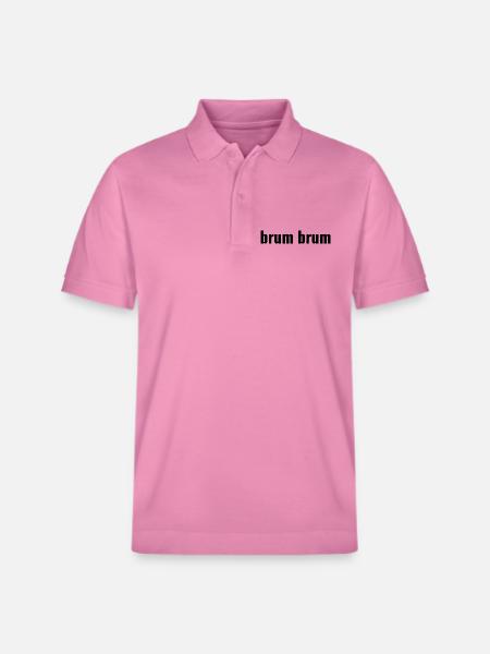 Brum Brum - Polo PREPSTER bio Stanley/Stella Unisexe - rose bulle
