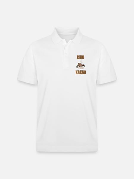 ciao cocoa - Stanley/Stella Unisex Organic Polo Shirt PREPSTER - white