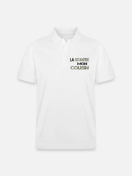 La gitanerie mon cousin - Polo PREPSTER bio Stanley/Stella Unisexe - blanc
