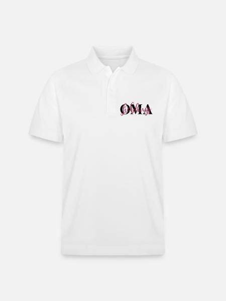 Lieblingsoma Oma - Stanley/Stella Unisex Bio-Poloshirt PREPSTER - Weiß