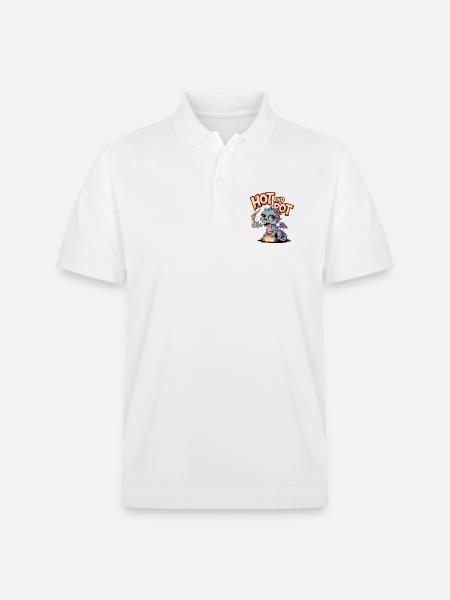 Chaud et pourri - Polo PREPSTER bio Stanley/Stella Unisexe - blanc