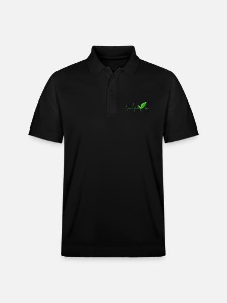 Vegan - Stanley/Stella Unisex Bio-Poloshirt PREPSTER - Schwarz