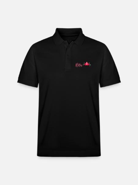 massage - Stanley/Stella Unisex Organic Polo Shirt PREPSTER - black