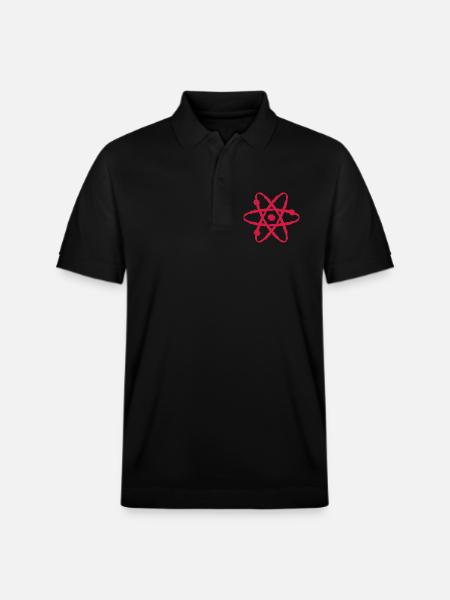Scientific symbol - Stanley/Stella Unisex Organic Polo Shirt PREPSTER - black