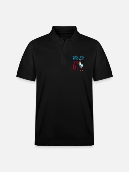 Trabzon 61 Turkey city - Stanley/Stella Unisex Organic Polo Shirt PREPSTER - black