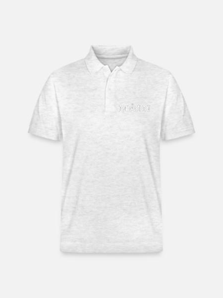Moin - Stanley/Stella Unisex Bio-Poloshirt PREPSTER - Weiß meliert