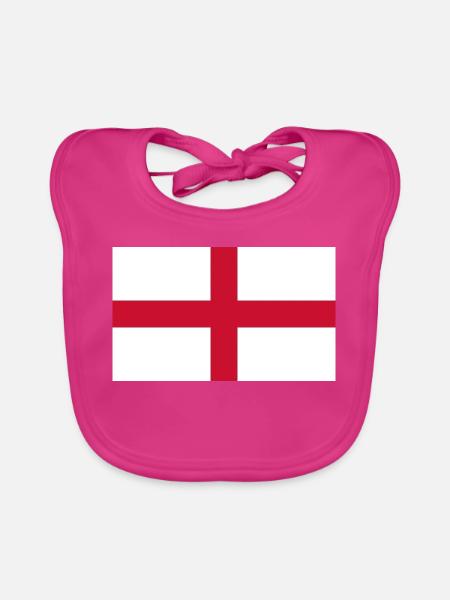 England - Baby Bio-Lätzchen - Fuchsia