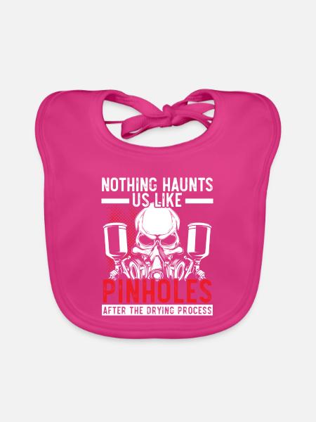 Autolackierer Autolackierer - Baby Bio-Lätzchen - Fuchsia