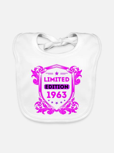 1963 - Baby Bio-Lätzchen - Weiß - Vorne