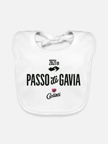 Gavia Pass - Baby Bio-Lätzchen - Weiß - Vorne