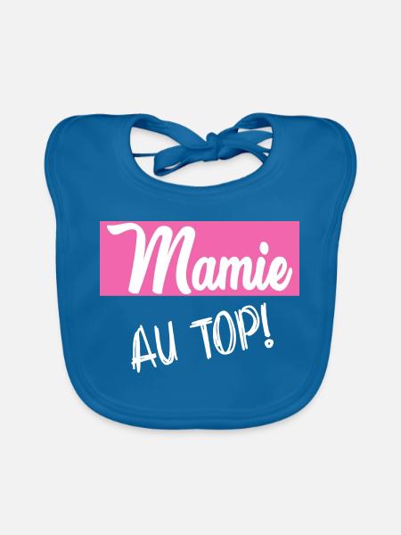 OMA. OMA. MUTTERTAG. ALLES GUTE ZUM GEBURTSTAG - Baby Bio-Lätzchen - Pfauenblau