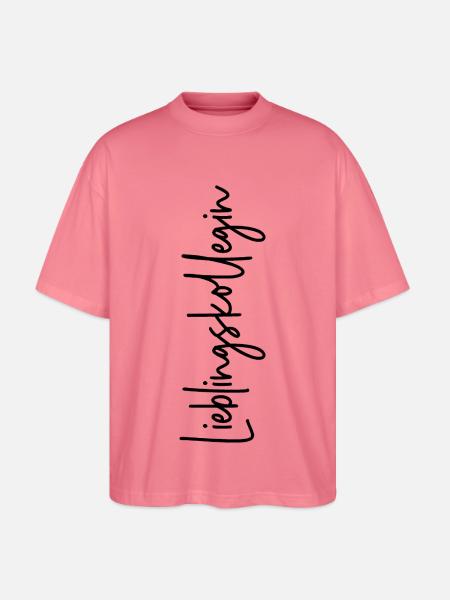 Lieblingskollegin - Stanley/Stella Oversized Unisex Bio T-Shirt Blaster 2.0 - Pink