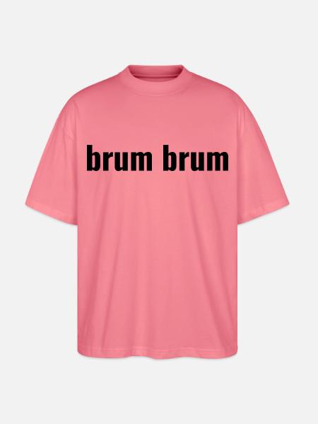 Brum Brum - T-shirt bio Blaster 2.0 coupe oversize Stanley/Stella Unisexe - rose