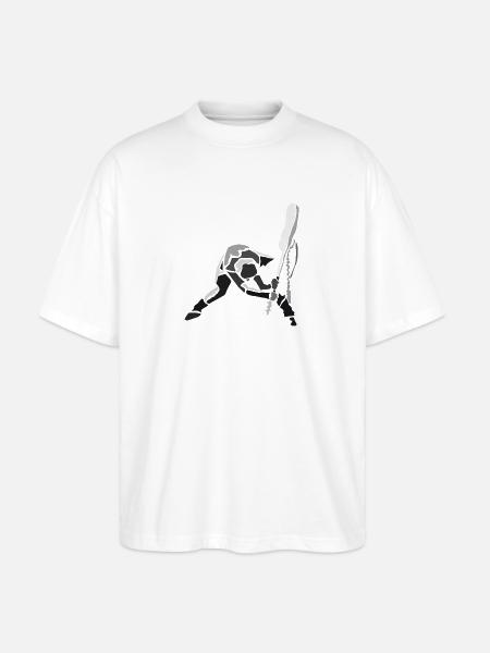 strummer-spread - T-shirt bio Blaster 2.0 coupe oversize Stanley/Stella Unisexe - blanc