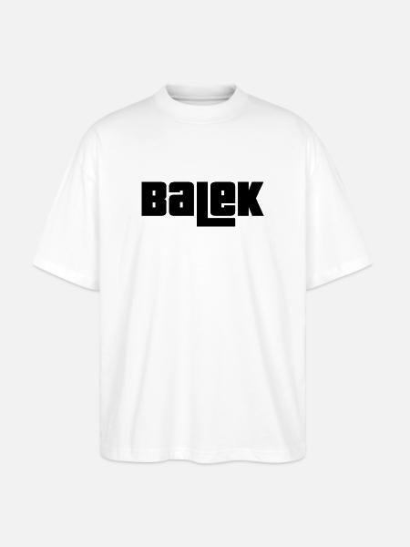 Balek - T-shirt bio Blaster 2.0 coupe oversize Stanley/Stella Unisexe - blanc