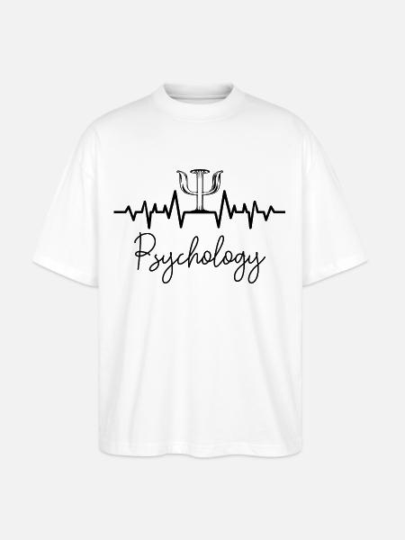 psychologue - T-shirt bio Blaster 2.0 coupe oversize Stanley/Stella Unisexe - blanc