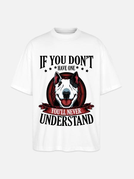 Bull Terrier - T-shirt bio Blaster 2.0 coupe oversize Stanley/Stella Unisexe - blanc