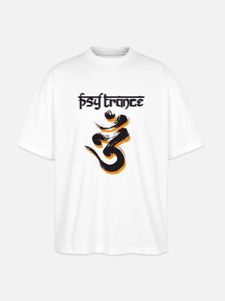 PsyTrance - T-shirt bio Blaster 2.0 coupe oversize Stanley/Stella Unisexe - blanc
