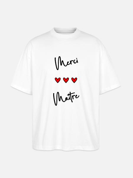 MASTER. MASTER - Stanley/Stella Oversized Unisex Organic T-shirt Blaster 2.0 - white