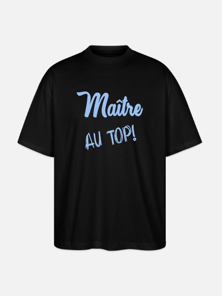 MASTER. MASTER - Stanley/Stella Oversized Unisex Organic T-shirt Blaster 2.0 - black