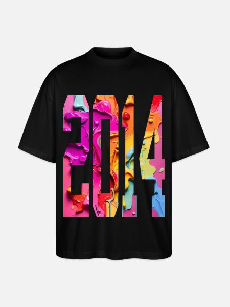 BUNT 12TH BIRTHDAY 2014 - Stanley/Stella Oversized Unisex Organic T-shirt Blaster 2.0 - black