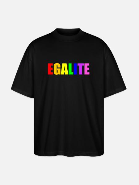 Equality - Stanley/Stella Oversized Unisex Organic T-shirt Blaster 2.0 - black