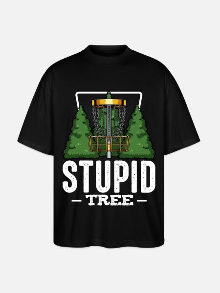 Frisbee - Stanley/Stella Oversized Unisex Organic T-shirt Blaster 2.0 - black