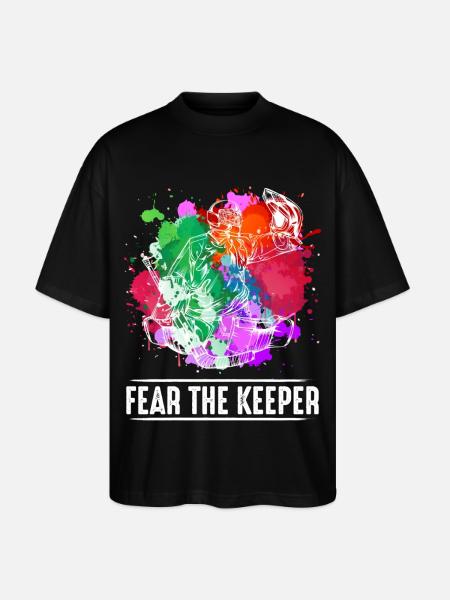 hockey - T-shirt bio Blaster 2.0 coupe oversize Stanley/Stella Unisexe - noir