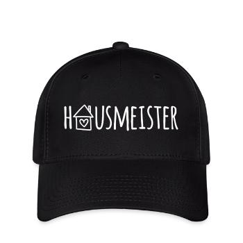 Hausmeister - Flexfit Cap - Schwarz - Vorne