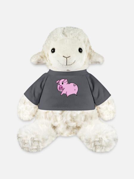 Schwein Arsch - Schwein Hintern - MiniFeet® Schaf Annika - Anthrazit