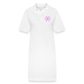 Physiker - Stanley/Stella Frauen Bio-Polokleid PAIGER - Weiß - Vorne