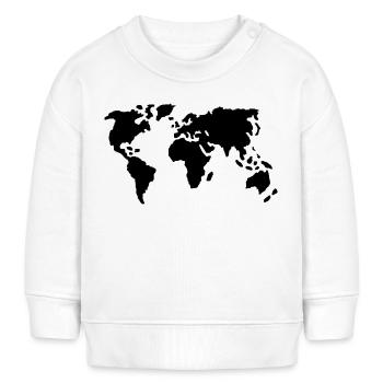 Welt - Baby Organic Sweatshirt Baby Changer von Stanley/Stella - Weiß - Vorne