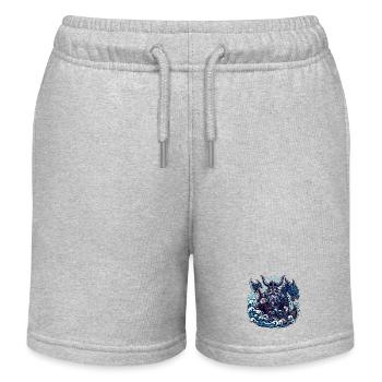 Viking Logo - Short de jogging enfant bio Stanley/Stella - gris chiné - Devant