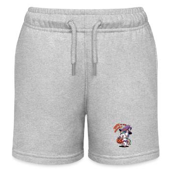 Trick Or Treat Yourself - Kids Organic Sweat Shorts by Stanley/Stella - heather grey - Front