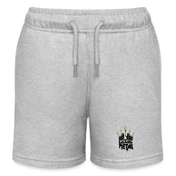 Metal - Kinder Organic Joggingshorts Mini Bolter von Stanley/Stella - Grau meliert - Vorne