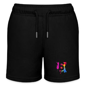 6 ANS 6E ANNIVERSAIRE - Short de jogging enfant bio Stanley/Stella - noir - Devant