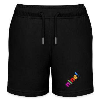 NEUN 9 JAHRE 9. GEBURTSTAG - Kinder Organic Joggingshorts Mini Bolter von Stanley/Stella - Schwarz - Vorne