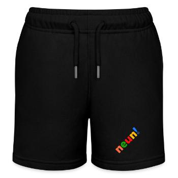 NEUN 9 JAHRE 9. GEBURTSTAG - Kinder Organic Joggingshorts Mini Bolter von Stanley/Stella - Schwarz - Vorne