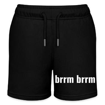 brrm brrm - Kinder Organic Joggingshorts Mini Bolter von Stanley/Stella - Schwarz - Vorne