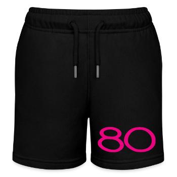 HAPPY BIRTHDAY. HAPPY BIRTHDAY. ANNIVERSARY. - Kids Organic Sweat Shorts by Stanley/Stella - black - Front