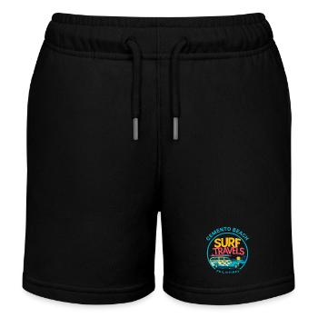 Retro Surf Van Philippines - Kinder Organic Joggingshorts Mini Bolter von Stanley/Stella - Schwarz - Vorne