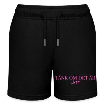 Tank_om_det_ÄR LEICHTGEWICHT - Kinder Organic Joggingshorts Mini Bolter von Stanley/Stella - Schwarz - Vorne