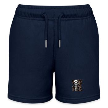 Bone To Pick - Kids Organic Sweat Shorts by Stanley/Stella - navy - Front