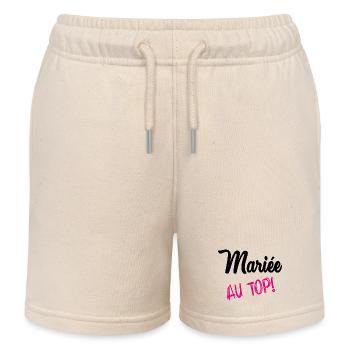 HEIRAT - Kinder Organic Joggingshorts Mini Bolter von Stanley/Stella - Natur - Vorne