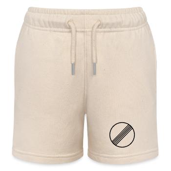 UNBEGRENZT AUTOBAHN DEUTSCHLAND - Kinder Organic Joggingshorts Mini Bolter von Stanley/Stella - Natur - Vorne