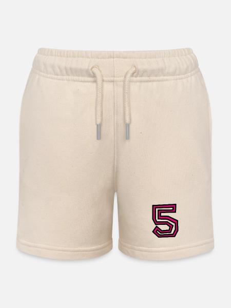 5 - Short de jogging enfant bio Stanley/Stella - écru doux