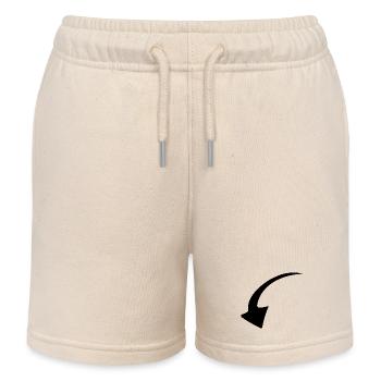 Pfeil - Pfeil - Kinder Organic Joggingshorts Mini Bolter von Stanley/Stella - Natur - Vorne