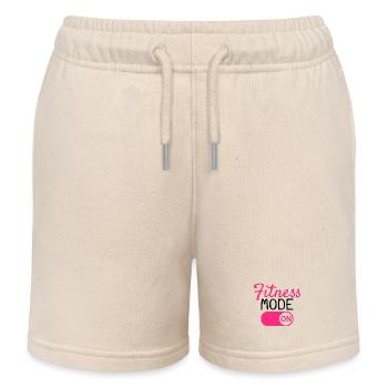 Fitness Modus An - Kinder Organic Joggingshorts Mini Bolter von Stanley/Stella - Natur - Vorne