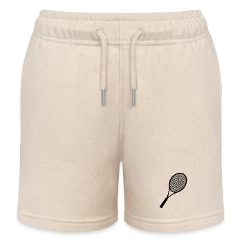 Tennisschläger Tennis Geschenk Tennisspieler - Kinder Organic Joggingshorts Mini Bolter von Stanley/Stella - Natur - Vorne