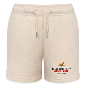 Siebenmeter? Gehalten. - Kinder Organic Joggingshorts Mini Bolter von Stanley/Stella - Natur - Vorne